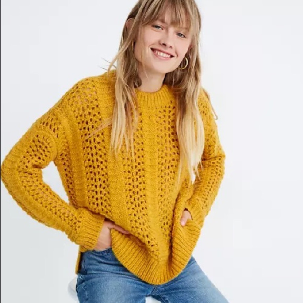 Mustard Madewell Sweater